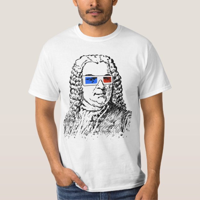T-shirt Bach 3d (Devant)