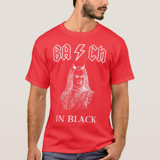 T-shirt Bach en noir