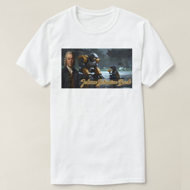 T-shirt Bach intemporel (Design devant)
