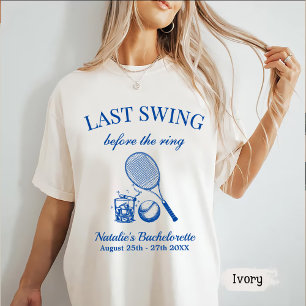 T-shirt Bach Moderne Dernier Swing Avant Le Tennis De Anne