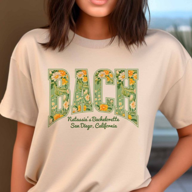 T-shirt Bach Parti Rétro Varsity Bridesmaid (Retro Bach TShirt)