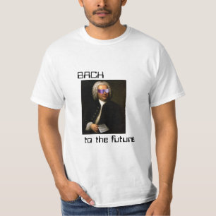 T-shirt Bach to the future