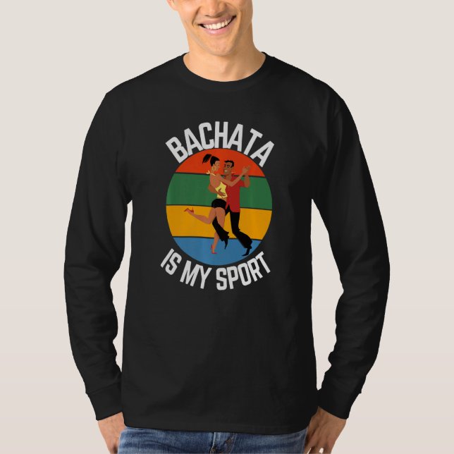 T-shirt Bachata Est Mon Sport Bachata Danseuses Fans (Devant)