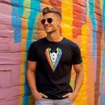 T-shirt Bachelor Bachelorette Pride arc en ciel LGBTQ<br><div class="desc">Bachelor Bachelorette Pride Arc en ciel LGBTQ T-shirt Groom ou Mariée à être</div>