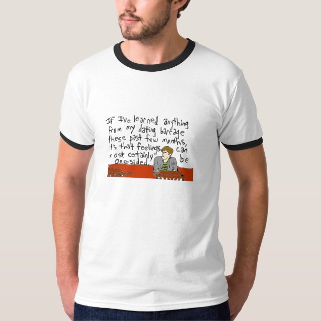 T-shirt Bachelor Blunders : Hilariablement Awkward Dating  (Devant)