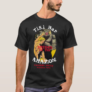 T-shirt Bachelor Party Barbecue Tiki Bar Amazon