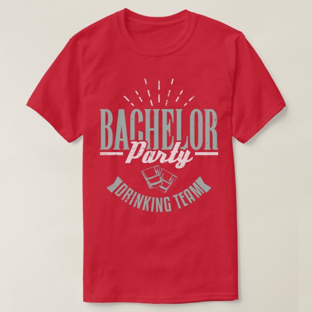 T-shirt Bachelor Party Groom 5 (Design devant)