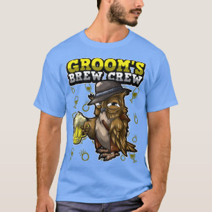 T-shirt Bachelor Party Groom & Groomsmen Drinking Crew Fun