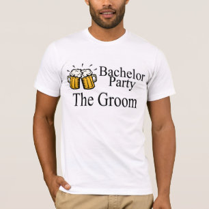 T-shirt Bachelor Party La bière Groom
