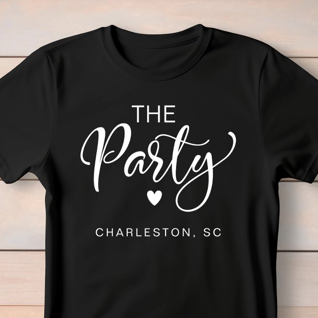 T-shirt Bachelorette de Charleston (Celebrate the bride-to-be in fun and style at her bachelorette party)