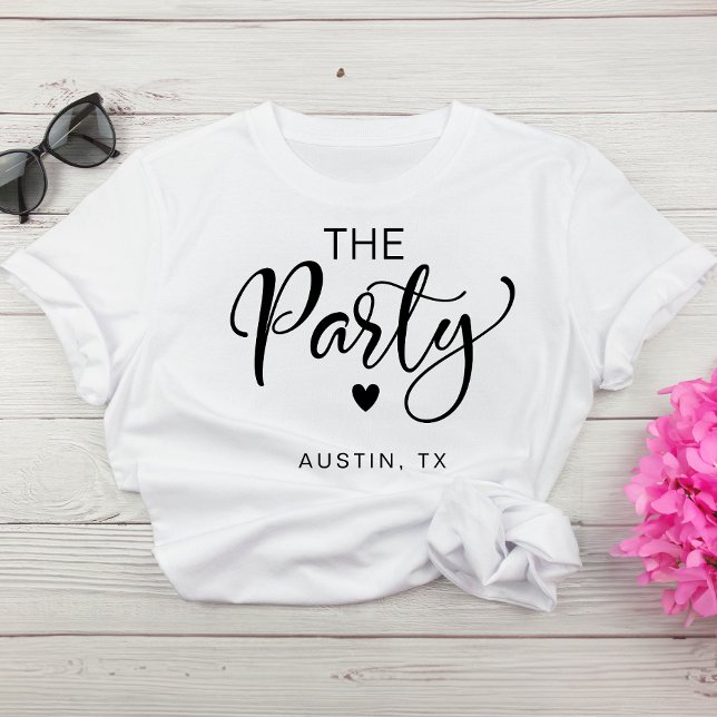 T-shirt Bachelorette de Cute Austin (Celebrate the bride-to-be in fun and style at her bachelorette party)