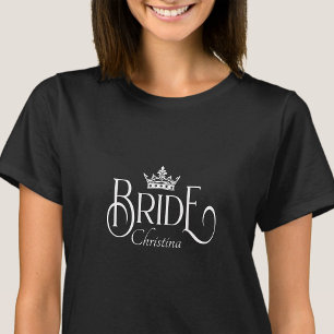 T-shirt Bachelorette de la mariée de l'équipe personnalisé