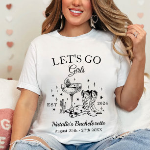 T-shirt Bachelorette de Nashville personnalisée Club socia