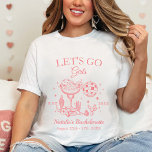 T-shirt Bachelorette de Nashville personnalisée Club socia<br><div class="desc">Bachelorette de Nashville personnalisée Club social</div>