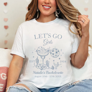 T-shirt Bachelorette de Nashville personnalisée Club socia