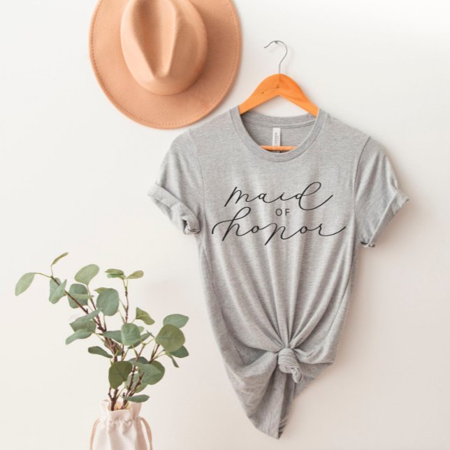 T-shirt Bachelorette/Fête nuptiale MOH Cute Script (Créateur téléchargé)