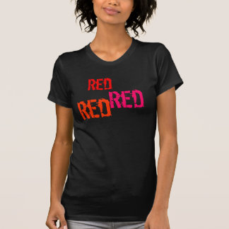 T-shirt Bachelorette/Mariée/Rouge rouge