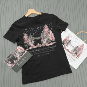 T-shirt Bachelorette Party Camping Week-end