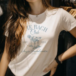 T-shirt Bachelorette Personnalisée Le Club Bach Bridesmaid<br><div class="desc">Respectez le style ! Ce t-shirt "Bach Club" est la parfaite faveur de la femme de chambre - confortable,  tendance,  et prêt pour chaque aventure de bachelorette.</div>