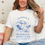 T-shirt Bachelorette personnalisée minimaliste moderne mod<br><div class="desc">Bachelorette personnalisée minimaliste moderne moderne</div>