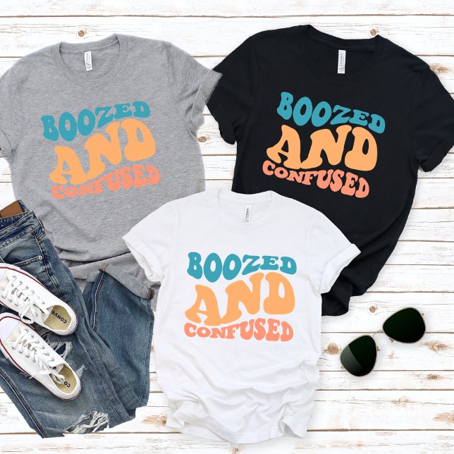 T-shirt Bachelorette rétro Bridemaid Squad (Créateur téléchargé)