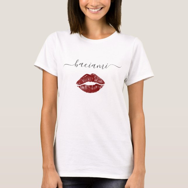 T-shirt Baciami | Embrasse-moi (Devant)