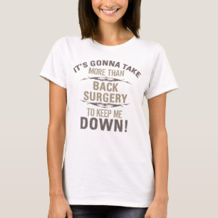 T-shirt Back Surgery Humor