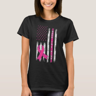 T-shirt Back the Pink Breast Cancer Awareness Flag Toddler