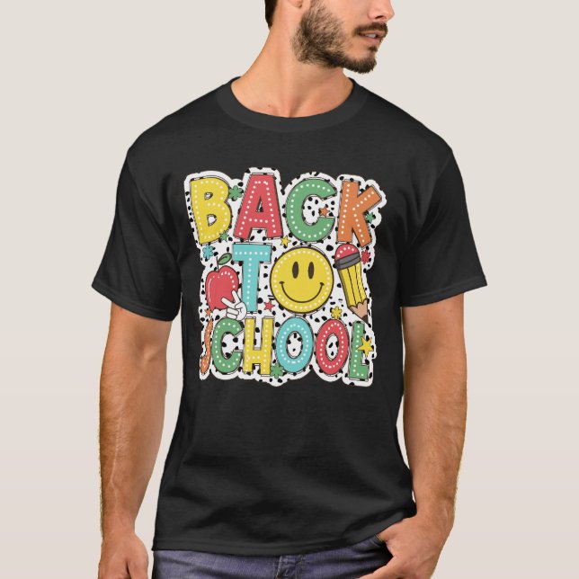 T-shirt back to school (Devant)