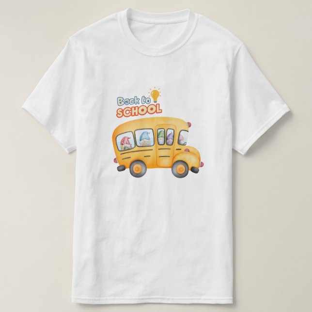 T-shirt Back to school (Design devant)