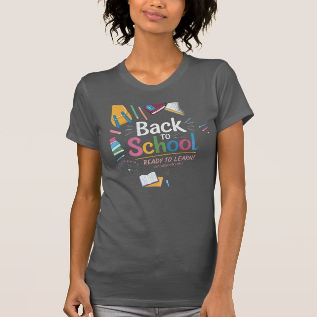 T-shirt Back to school (Devant)