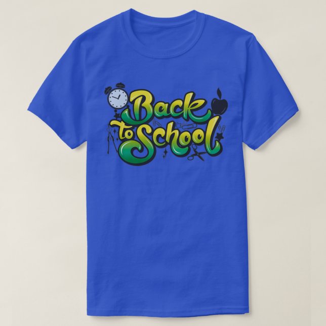 T-shirt Back to school (Design devant)