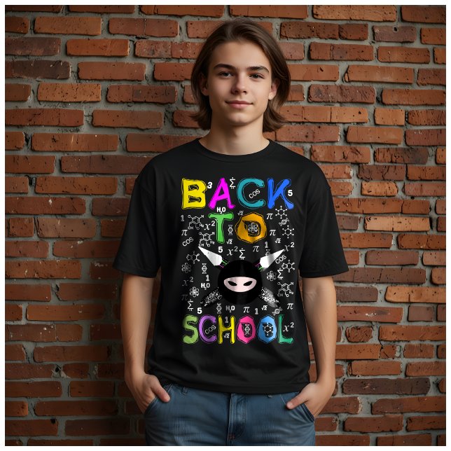 T-shirt Back to school (Créateur téléchargé)