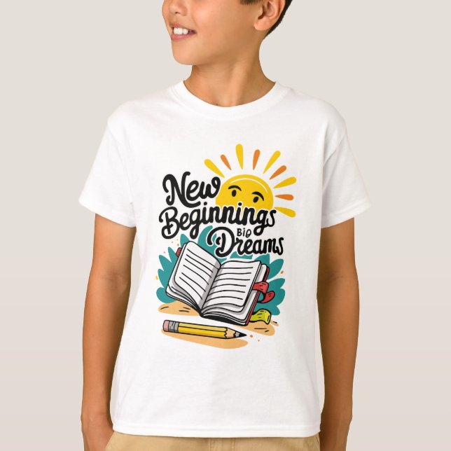 T-shirt Back to school (Devant)