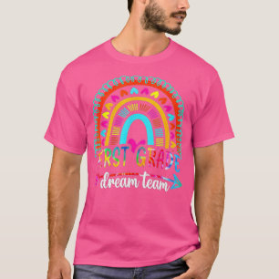T-shirt Back To School First Grade Dream Team Students Tea