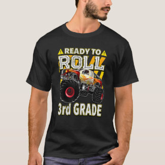 T-shirt Back To School Monster Truck Ready To Roll 3rd G