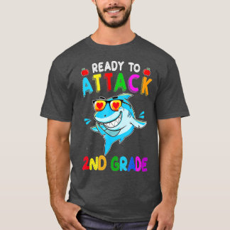 T-shirt Back To School Ready To Attack First Day Kids (35)