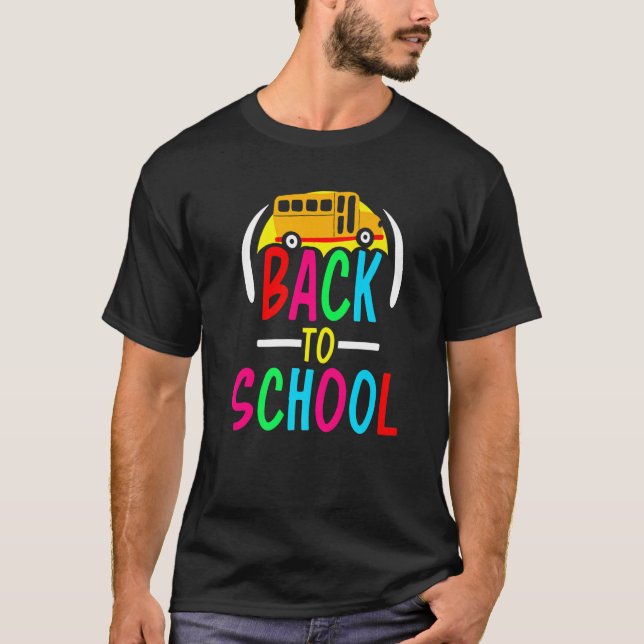 T-shirt Back To School Teacher Grade Pupil Premium (Devant)