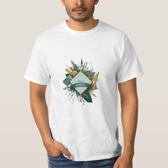 T-shirt back to school tee shirt  (Devant)