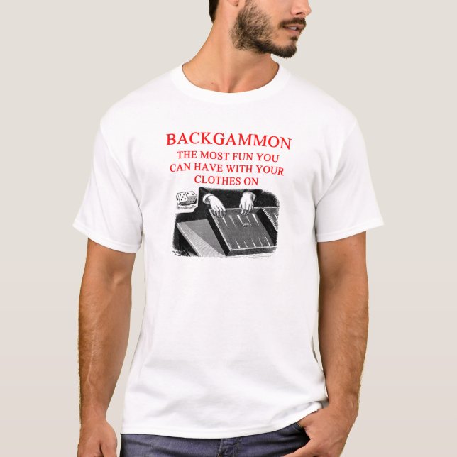 T-SHIRT BACKGAMMON (Devant)