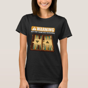T-shirt Backgammon Drôle