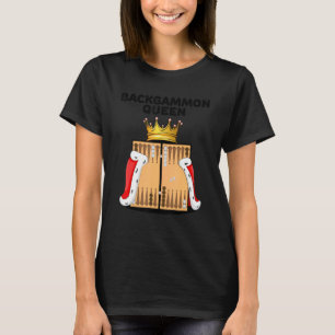 T-shirt Backgammon Queen Womens Boardgames Board Backgammo