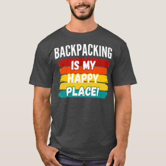 T-shirt Backpacking Lover Cadeaux Backpacking Est Mon Joye