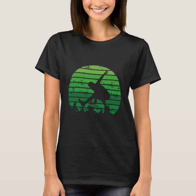 T-shirt Backprint Je suis un bon Catch Ultimate Frisbee (Devant)
