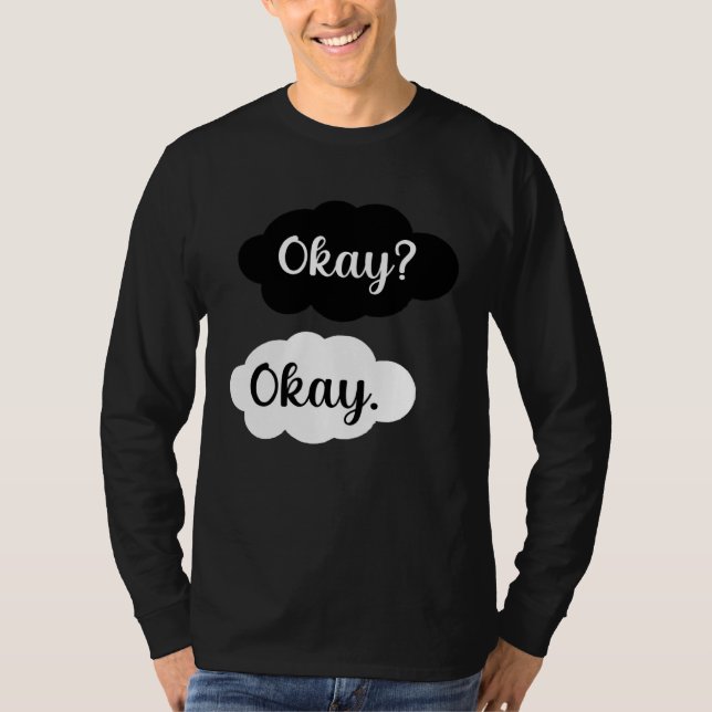 T-shirt Backprint Okay Okay (Devant)