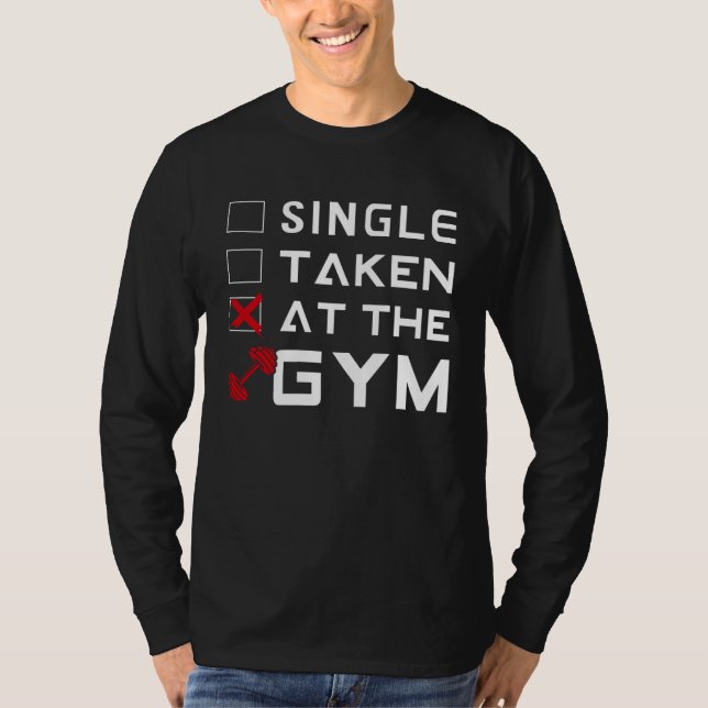 T-shirt Backprint Single Taken Gym Forgiving Gym Training (Devant)