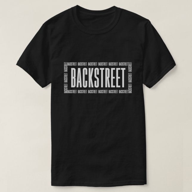 T-shirt Backstreet vintage (Design devant)