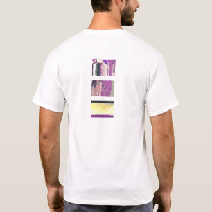 T-shirt backstyle #39 de datamosh minimal