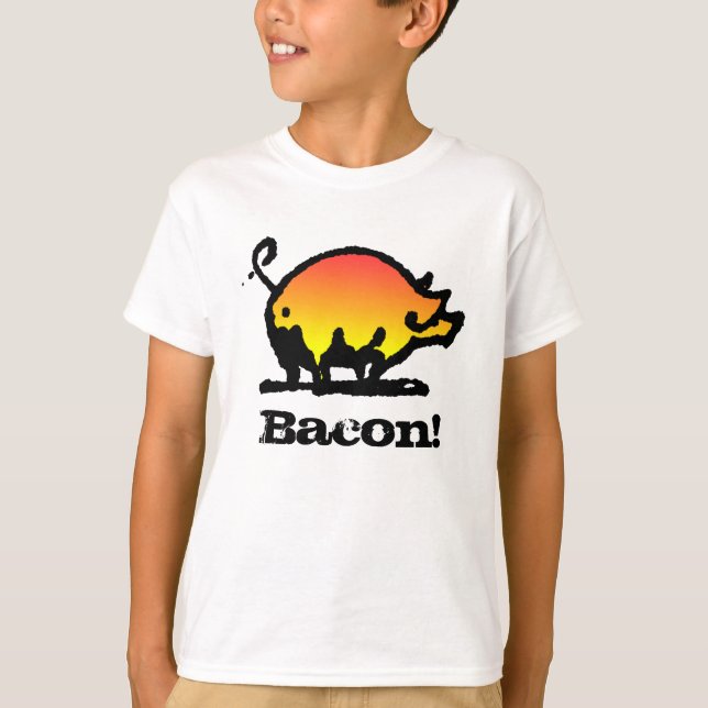 T-shirt Bacon ! (Devant)
