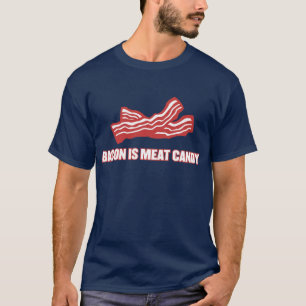 T-shirt Bacon est un bonbon de viande